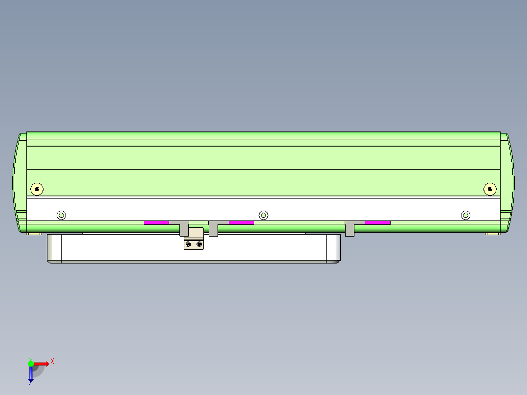 威洛博LC系列3d模型模组LC17E2Y-S100俯视图
