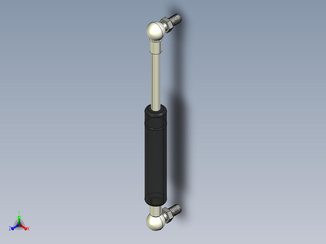 Q气压弹簧B310000002(8KG L195 和尚頭)