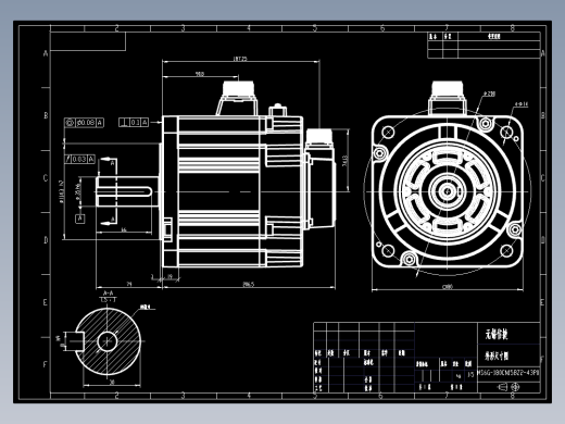 电机MS6G-180CN15BZ2-43P0