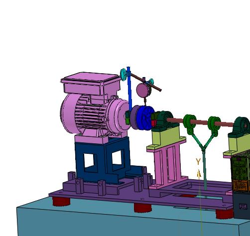 电机输出轴跳动度测量机