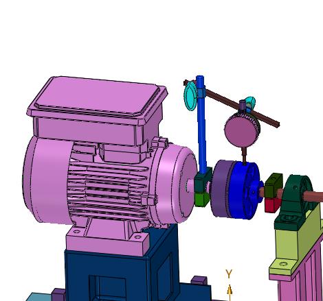 电机输出轴跳动度测量机