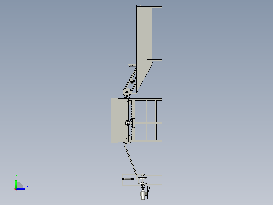 三维图 (2)左视图