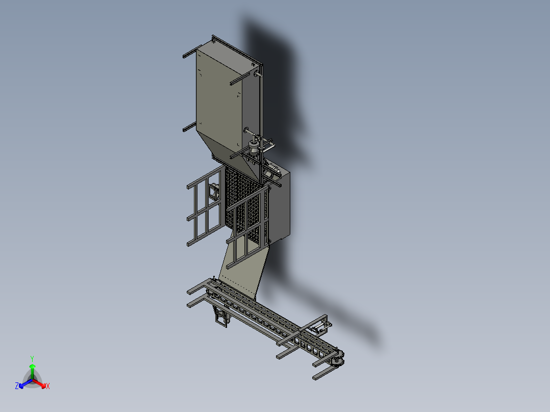 三维图 (2)正等轴测图