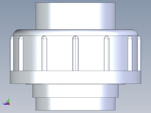 聚氯乙烯配件30-Sch80_Union T375_FPTxFPT_898-375-007_0.75in右视缩略图