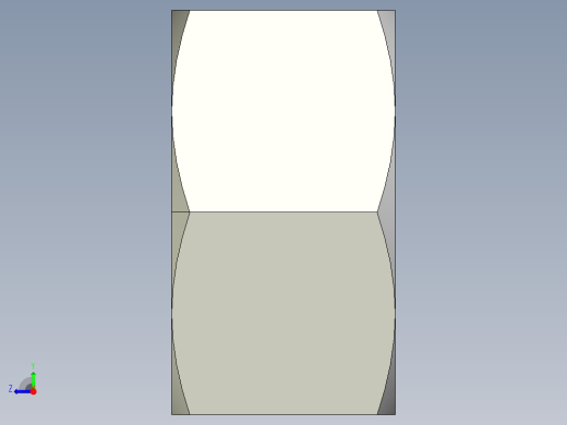DIN 934 螺母-M72 Nut.STEP右视缩略图