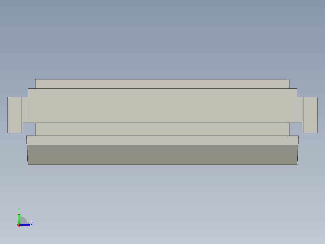 基恩士LK-GD500_kc图纸模型左视图