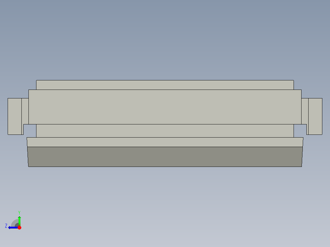 基恩士LK-GD500_kc图纸模型右视图