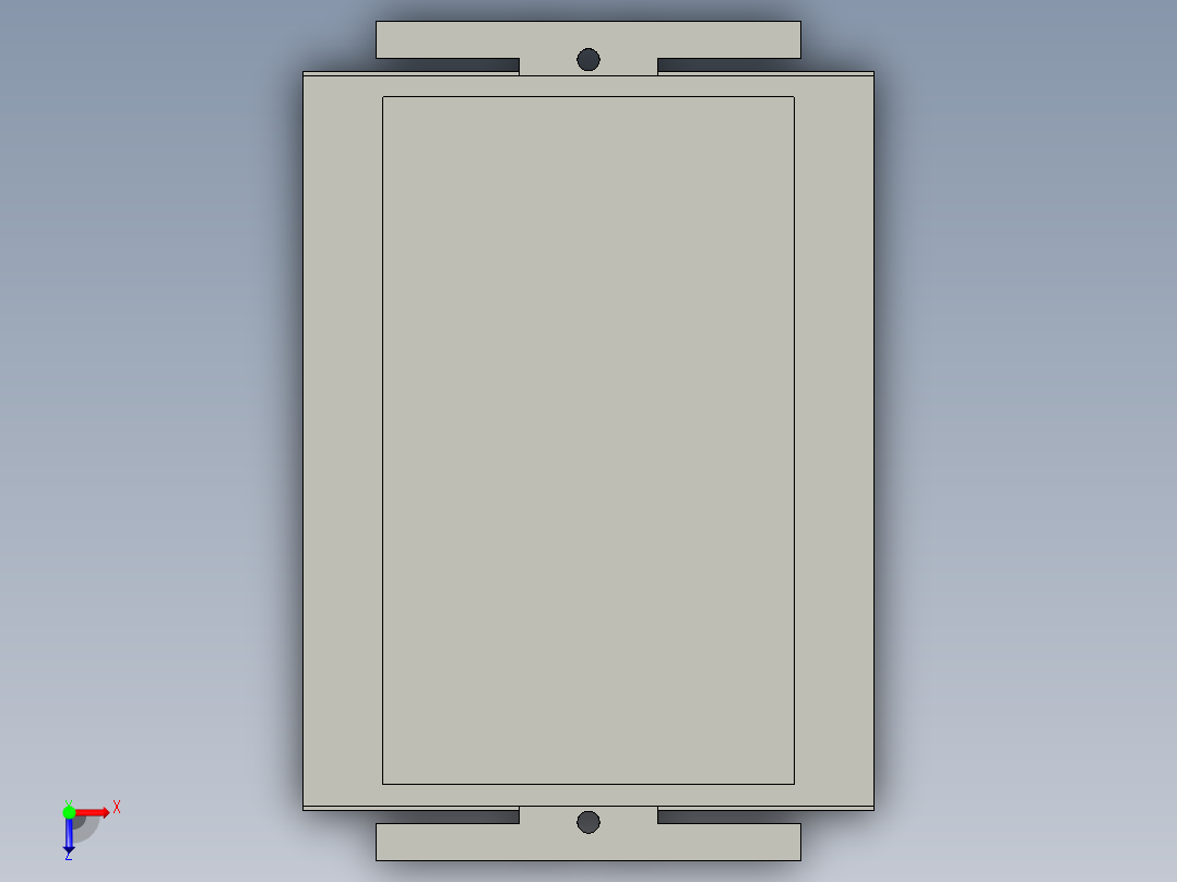 基恩士LK-GD500_kc图纸模型俯视图