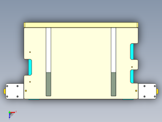 REACHER-A笔记本CNC工装夹具三维模型-cnc2俯视缩略图