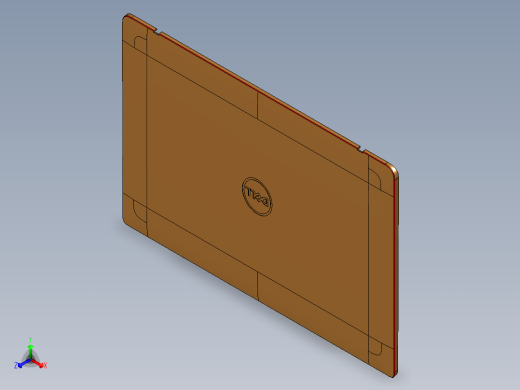 轻薄笔记本外壳铣外观面倒角UG编程程序模型