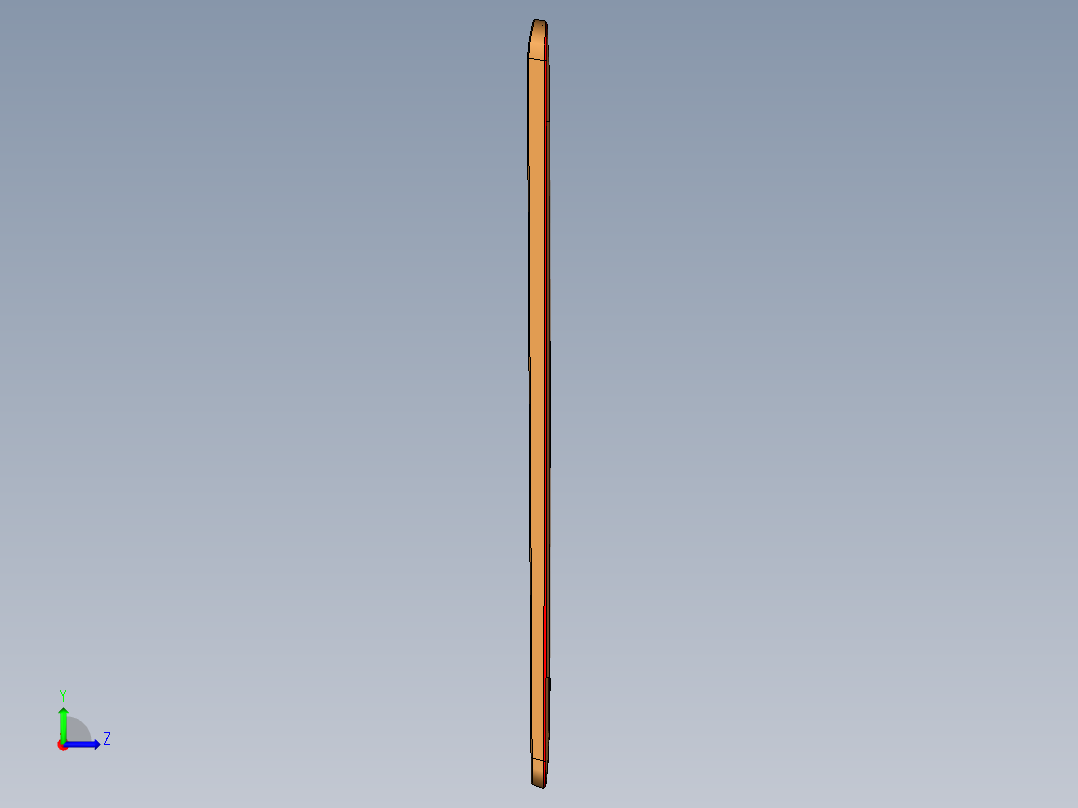 轻薄笔记本外壳铣外观面倒角UG编程程序模型左视图