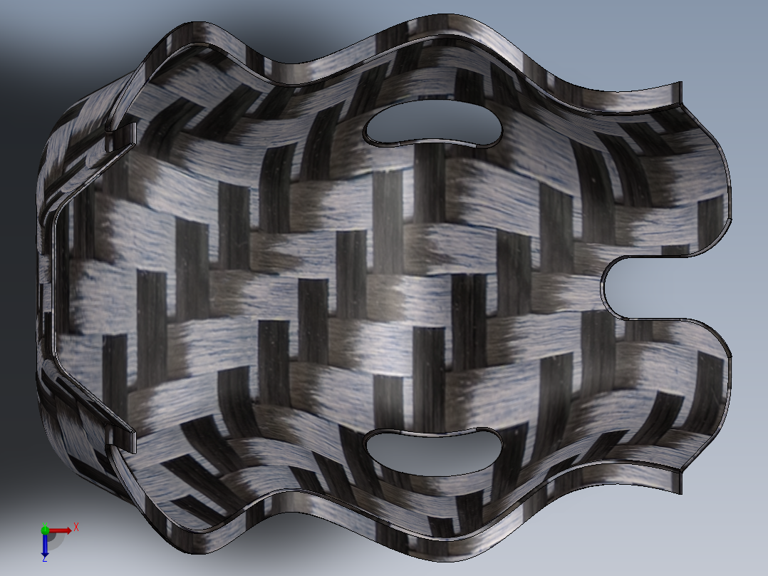 汽车座椅(13)俯视图