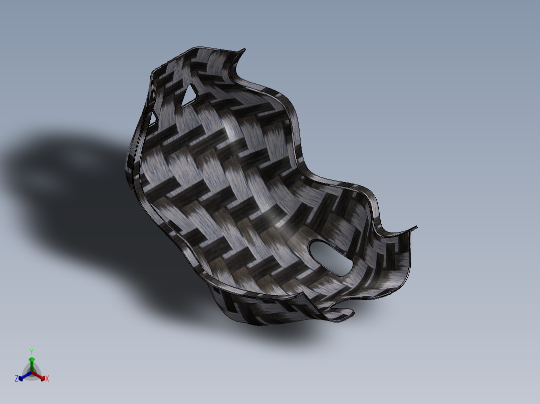 汽车座椅(13)正等轴测图