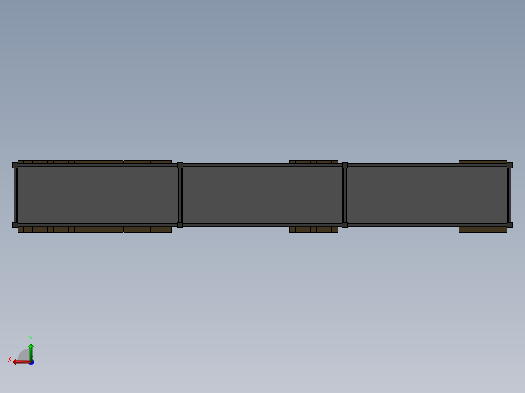 货架、3x3货架后视图