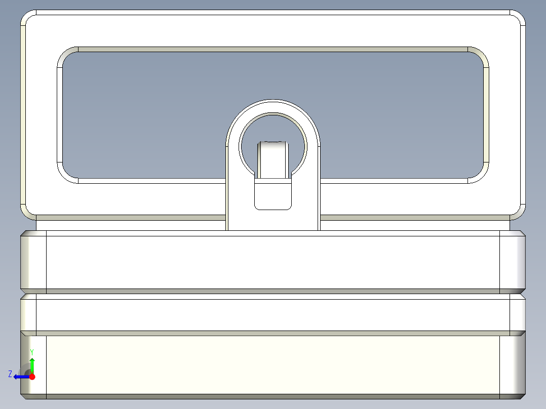 一款用于超声波焊接的载具右视图