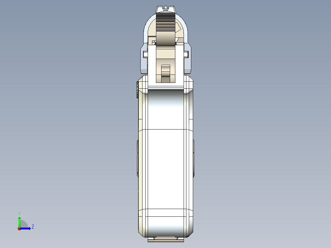 64手枪 简陋仿制版左视图