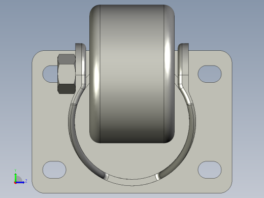 +4+HQ-FBTQF-FJZZ-01五点ZCPJ-014寸脚轮SLDPRTSLDPRTSLDPRT左视缩略图