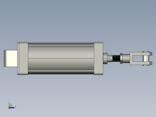 SC系列标准气缸SC-160X300-SBBB左视缩略图
