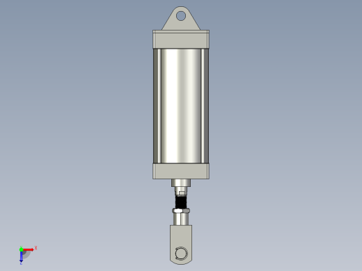 SC系列标准气缸SC-160X300-SBBB俯视缩略图