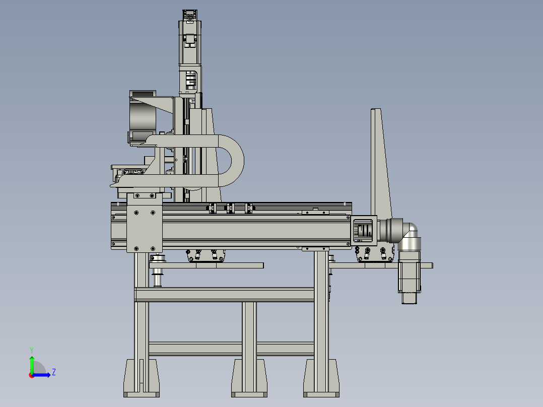 S2202110090000转轴搬运至角度旋转左视图