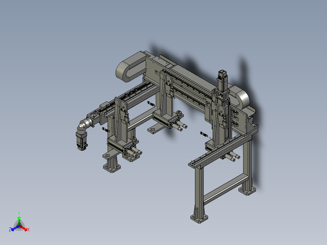 S2202110090000转轴搬运至角度旋转正等轴测图