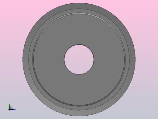 标准型梯形齿同步带轮AT10型_SAT10HC-20-15-dc18-A左视缩略图