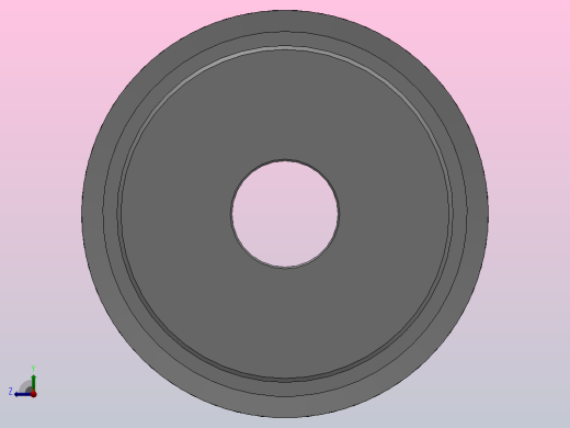 标准型梯形齿同步带轮AT10型_SAT10HC-20-15-dc18-A右视缩略图