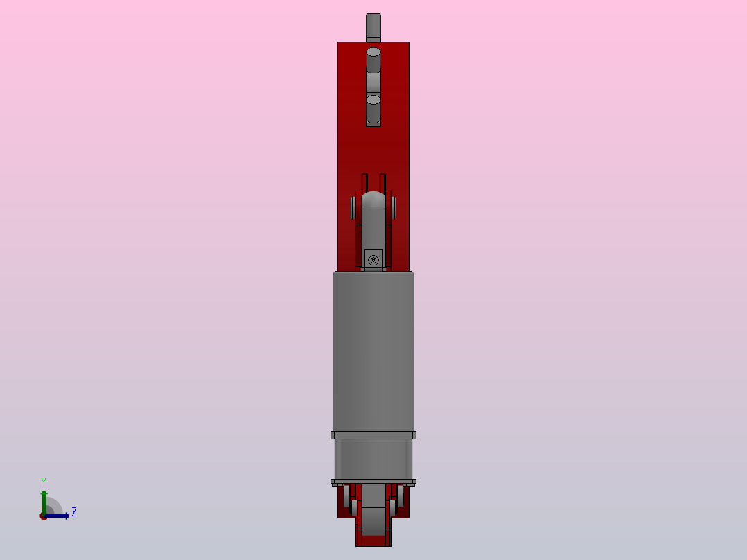 BB-DHU系列带式制动器_BB2000-1000DHU左视图