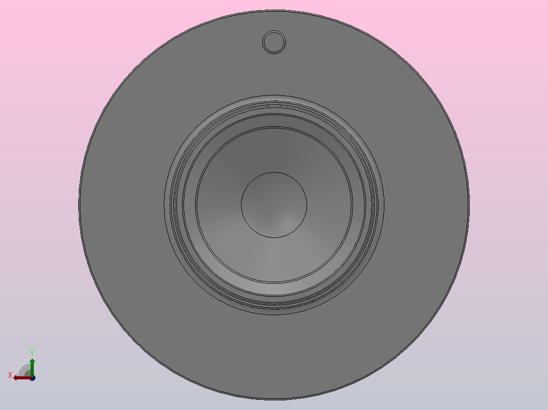 DAC2F型内、外圈都带凸缘的双列角接触球轴承轮毂轴承单元（铆合型）_DAC2F 11411642后视图