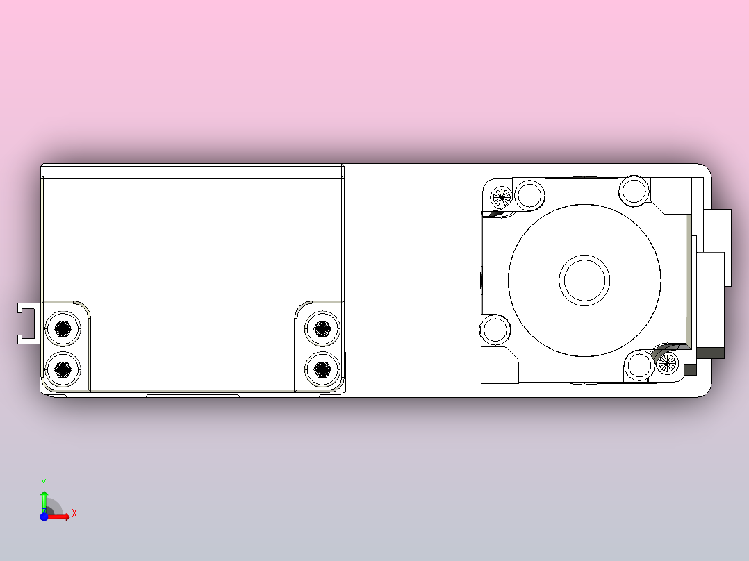 钢基模组TPA-KSR-6005C-500A1-MR-H1S0前视图