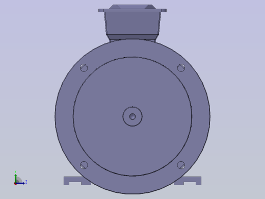 电机5,5kW IEC1 B35左视缩略图