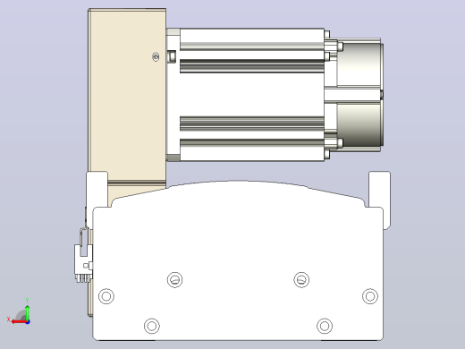 皮带直线轴半封闭可选导轨TPA-HNB-220D-176-L650-RU-C-P1K-N3后视缩略图
