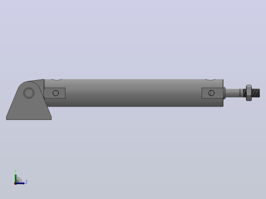 CG1轻型气缸系列[CG1BN20X100]左视缩略图