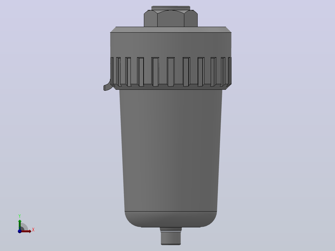 ZPS-L15型立式自动排污器[ZPS-L15]前视图