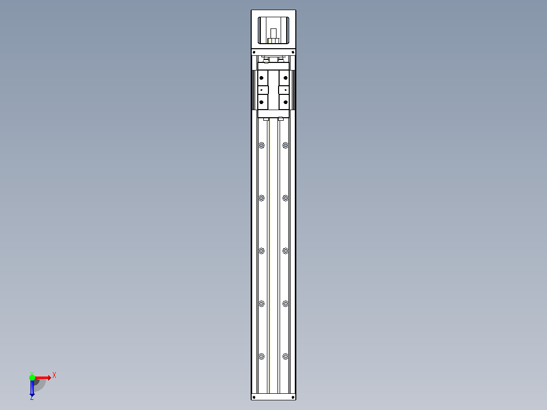 钢基模组TPA-KSR-8610C-640A1-M-F0俯视图