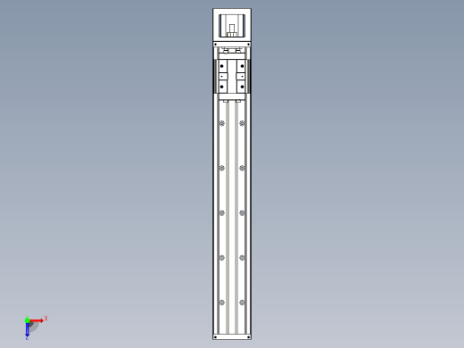 钢基模组TPA-KSR-8610C-640A1-M-F0俯视缩略图