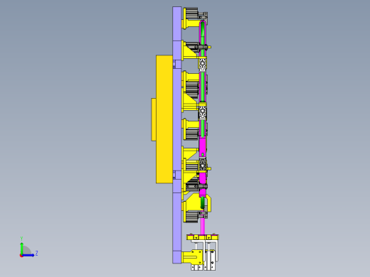 养殖栏位焊接工装ug10左视缩略图