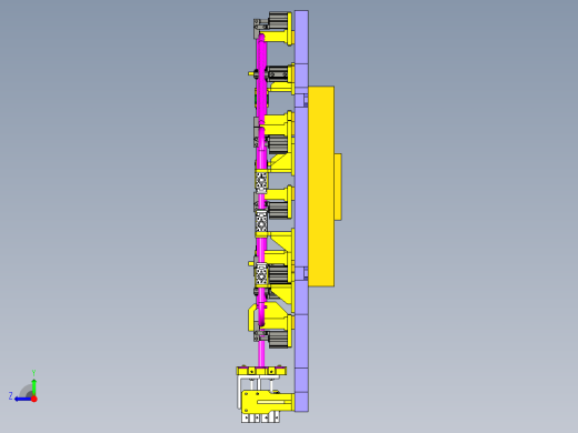 养殖栏位焊接工装ug10右视缩略图