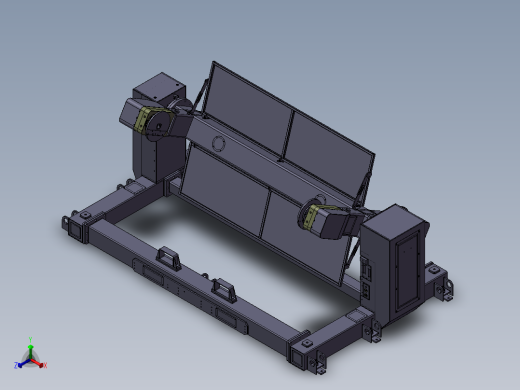 K3455-三轴变位翻转机正等轴测缩略图