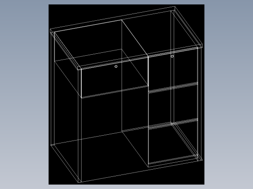 室内家具及植物的维模型十二-B068