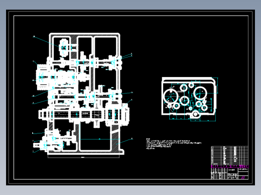 CA6140车床主轴箱的设计(论文+DWG图纸)
