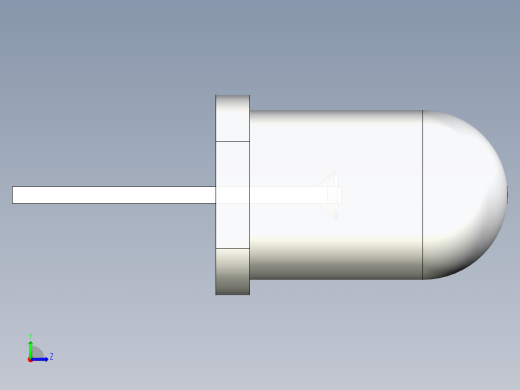 LED_Round_Diffuse_D5.0mm左视缩略图