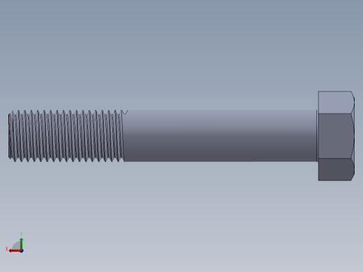 UNC 六角螺栓-Hex Bolt 1.000-8 x 6后视缩略图