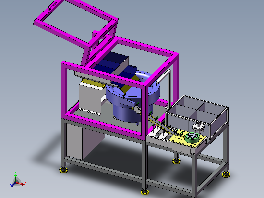 汽车厂螺母预装机