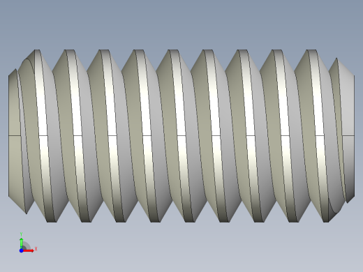 DIN 913-ISO 4026 固定螺钉-M2 L=4.STEP前视缩略图