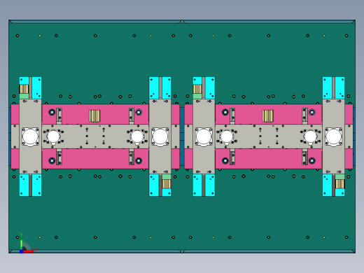 自制加长版冲压模前视缩略图