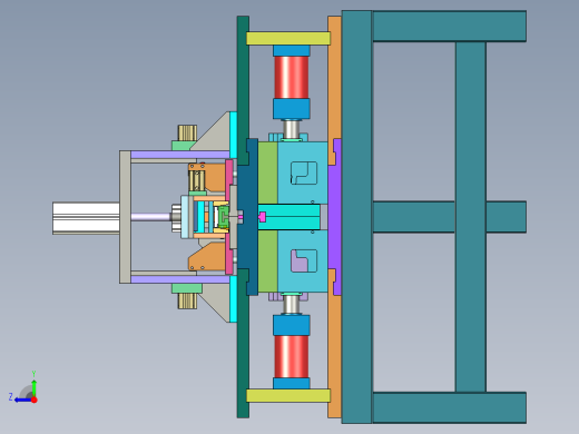 自制加长版冲压模右视缩略图