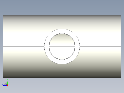 6TRIC 减少分支和溶剂焊接插座的90通径三通右视缩略图