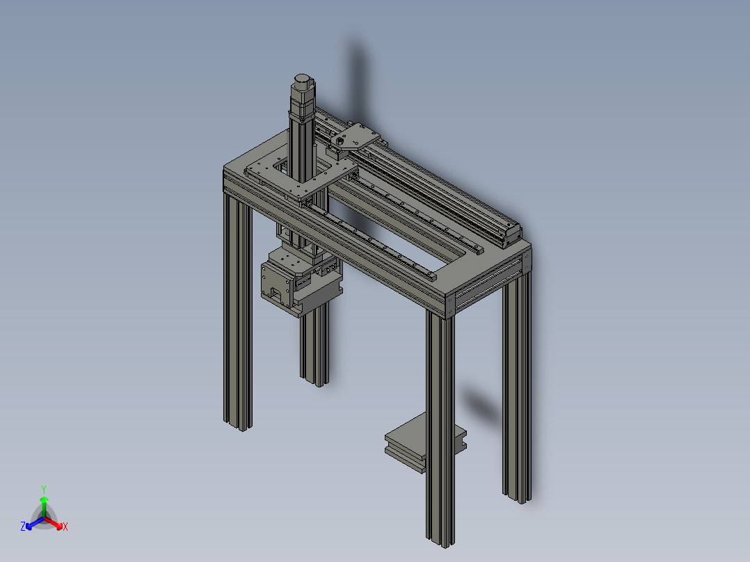使用单轴机器人的中载传送组