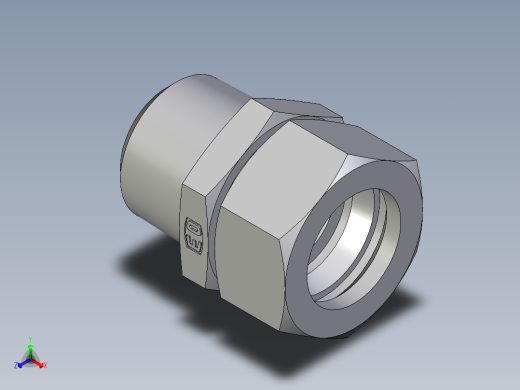 卡套式工业通用硬管接头EO_Male_Stud_connector_GE28L1NPTCF